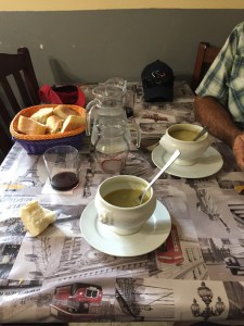 Day 4 Hot Soup on a cold summer day