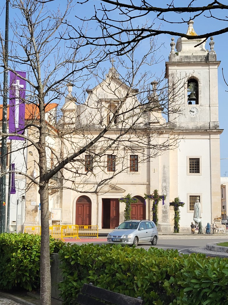 Cathedral in Porto de de Mós, Portugal.
