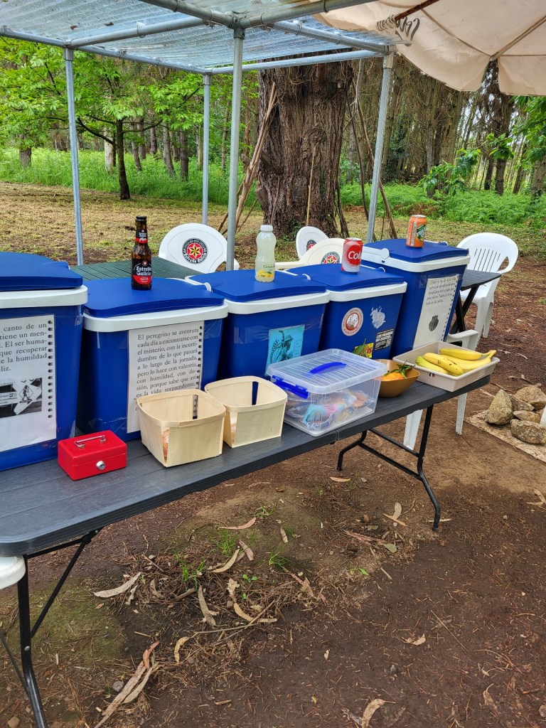 Donativo refreshments between Miño and Betanzos.