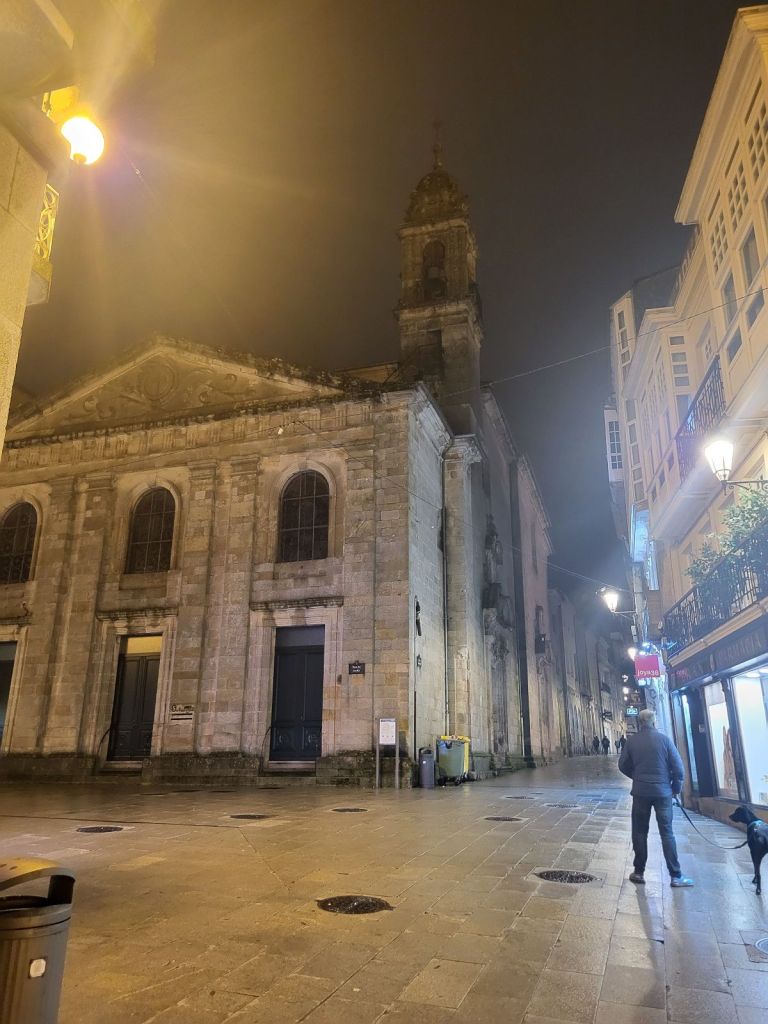 The Old Town in Lugo, Galicia, Spain.