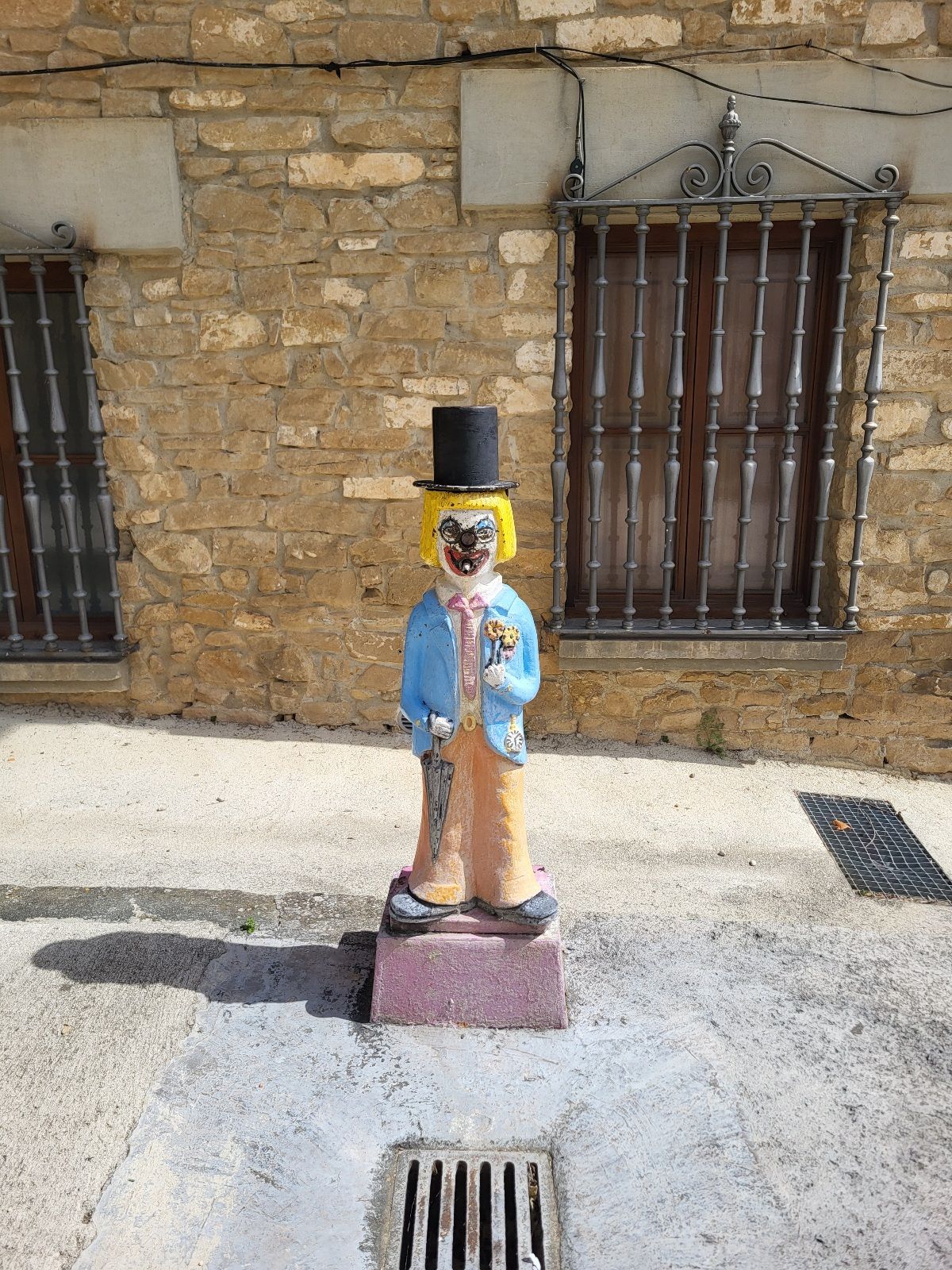 Clown Water Fountain in Spain.
