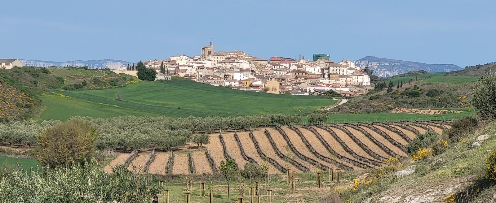 Hilltop Spanish village.